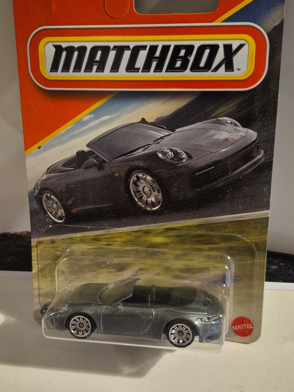 D4 Matchbox Porsche 911 Carrera Cabriolet shipping protector